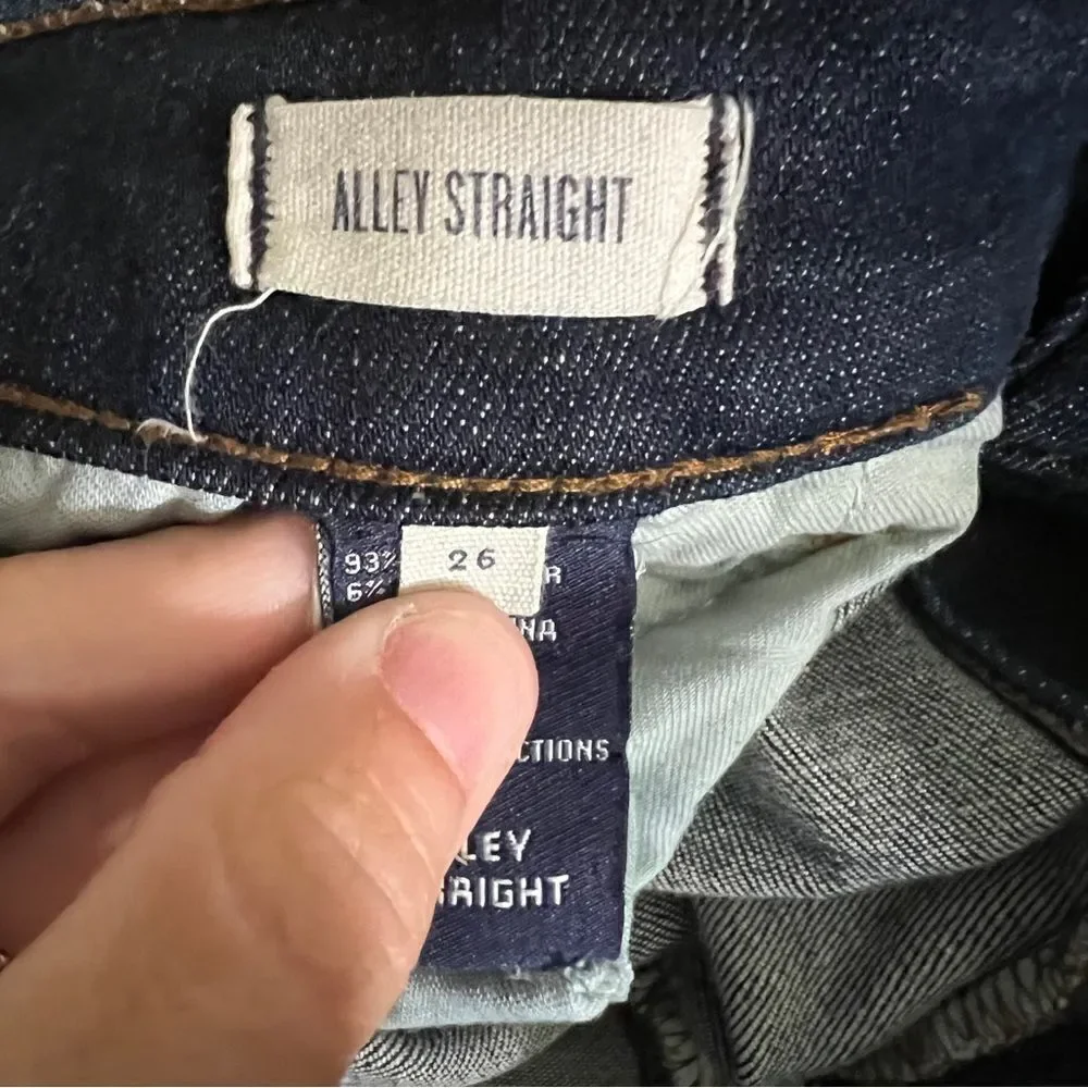 Madewell Alley Straight Leg Jeans